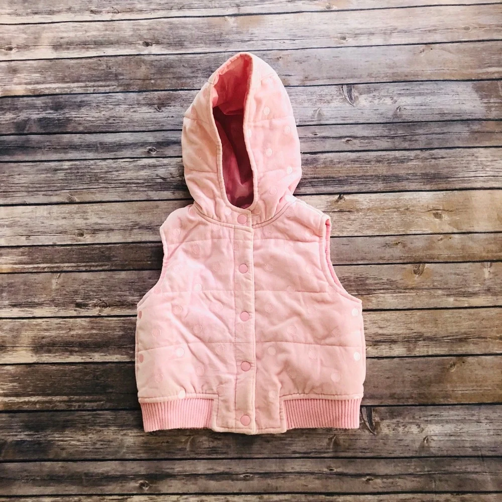 33. Vintage Gymboree pink vest! Size S (5/6)
